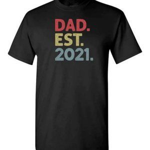 Dad Est 2021 Shirt for Men Tshirt